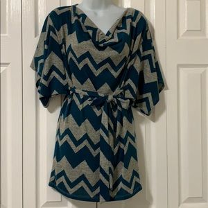 Rachel Kate Small Short Chevron Dress